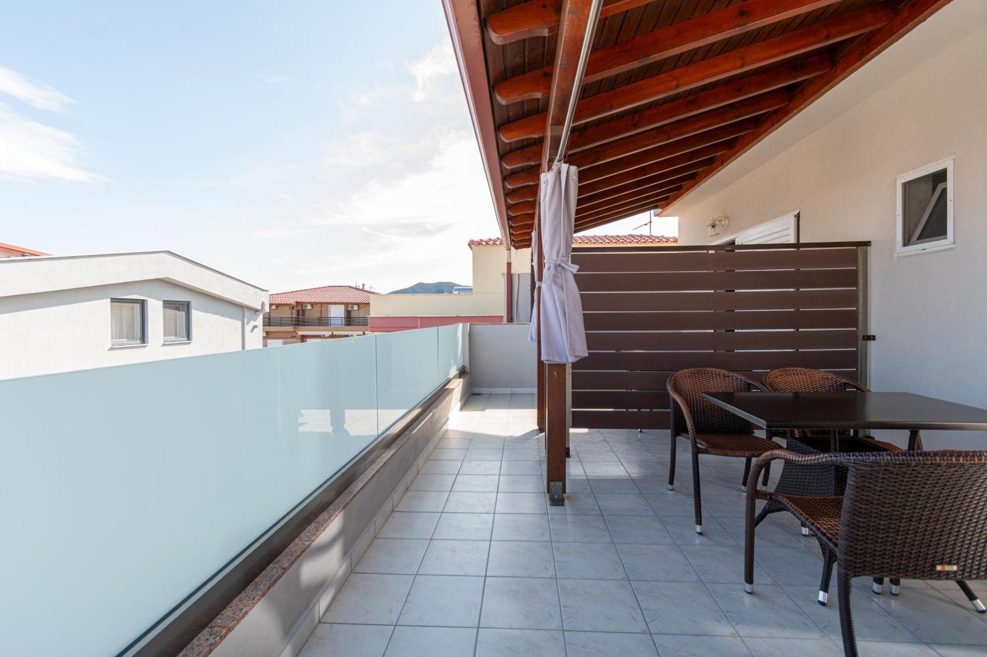 Villa Zoe On The Beach Sarti Exterior photo