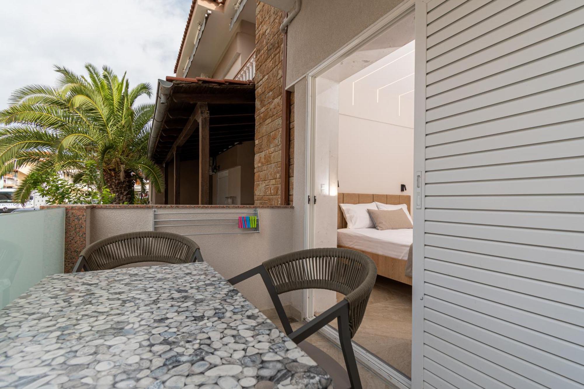 Villa Zoe On The Beach Sarti Exterior photo