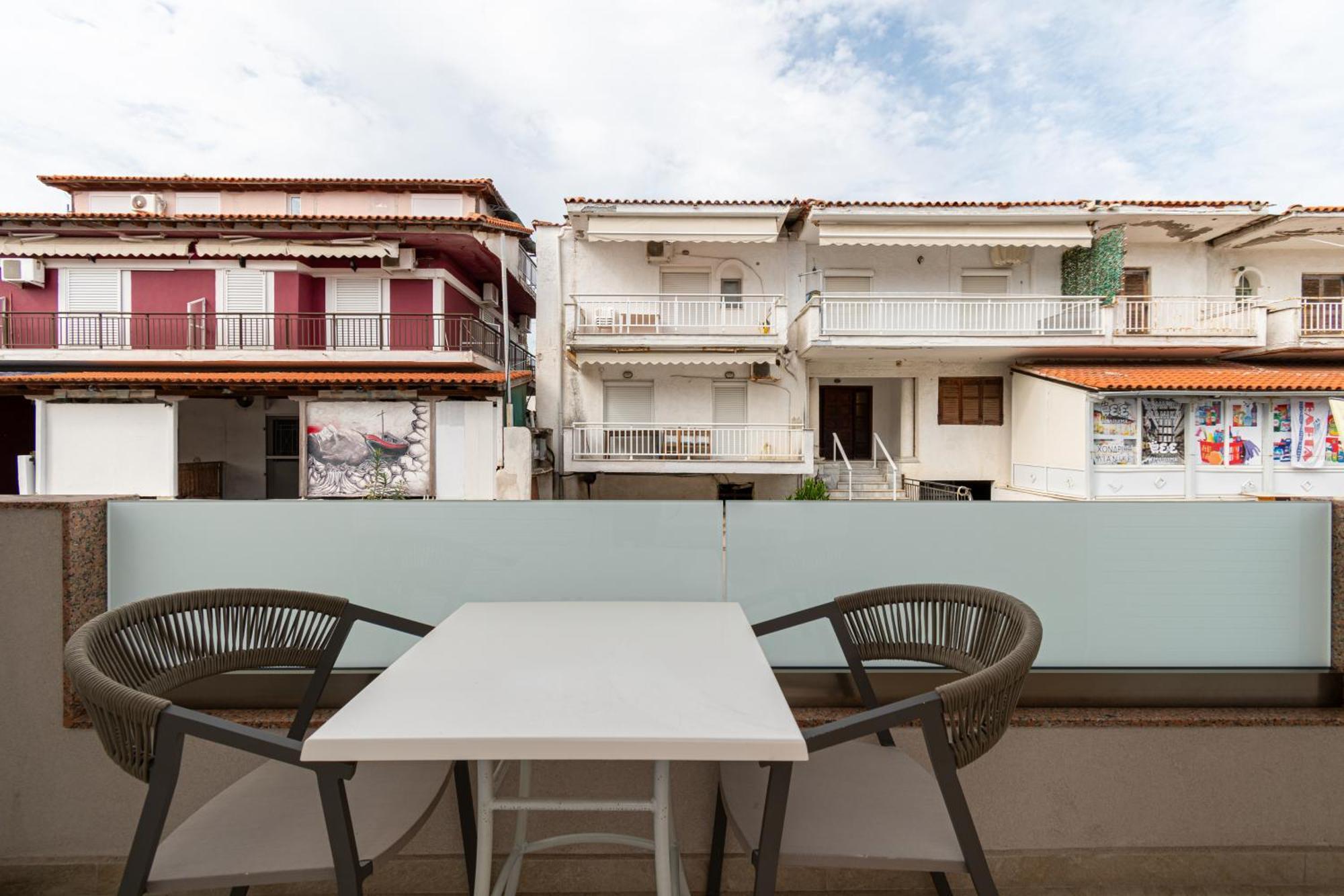 Villa Zoe On The Beach Sarti Exterior photo