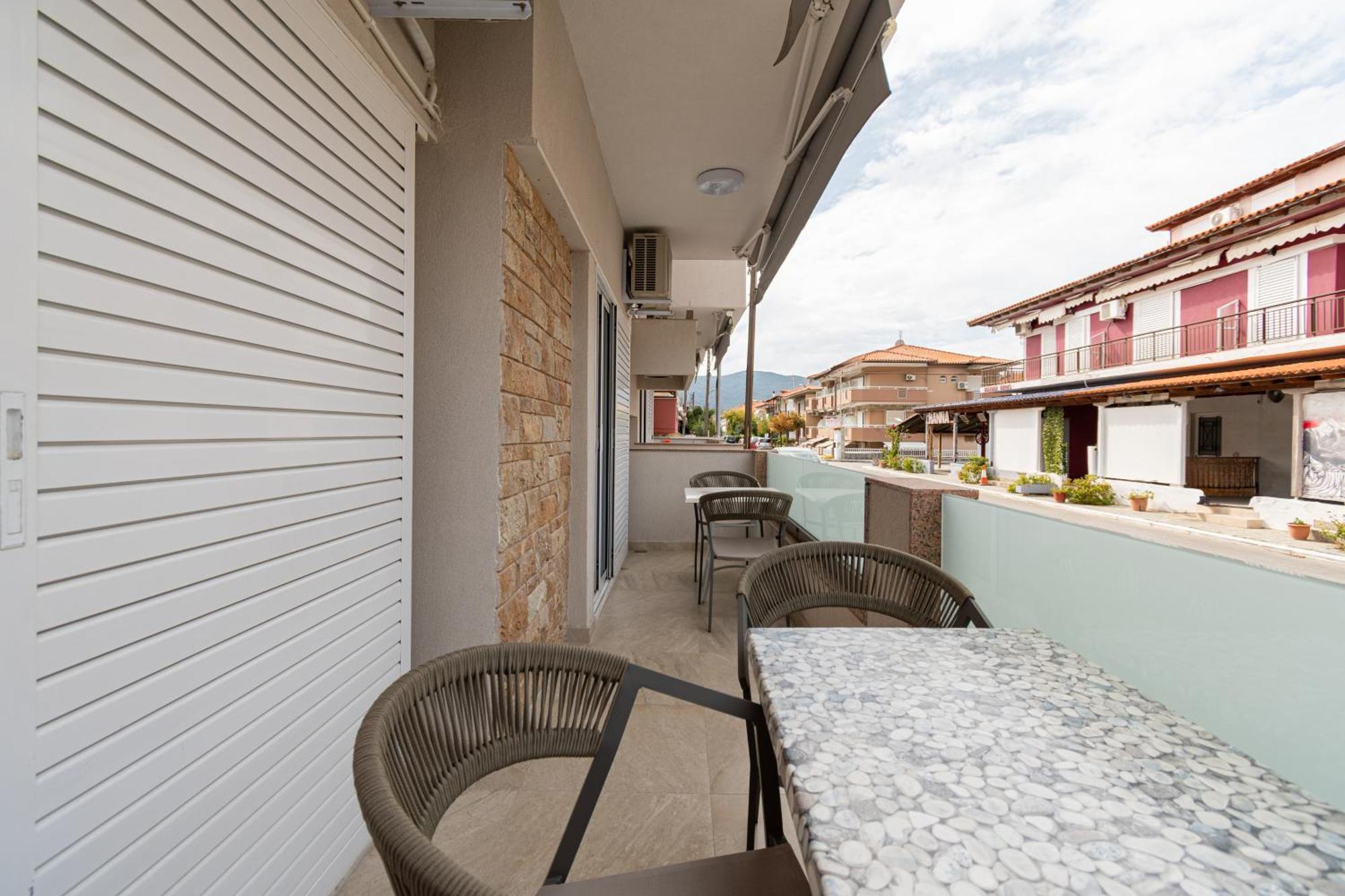 Villa Zoe On The Beach Sarti Exterior photo