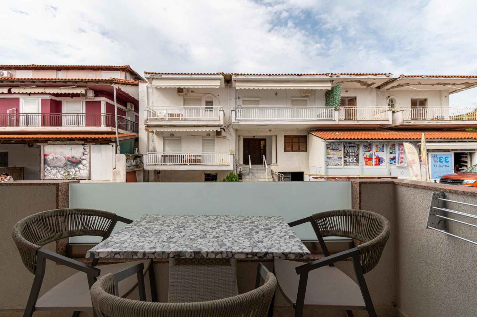 Villa Zoe On The Beach Sarti Exterior photo