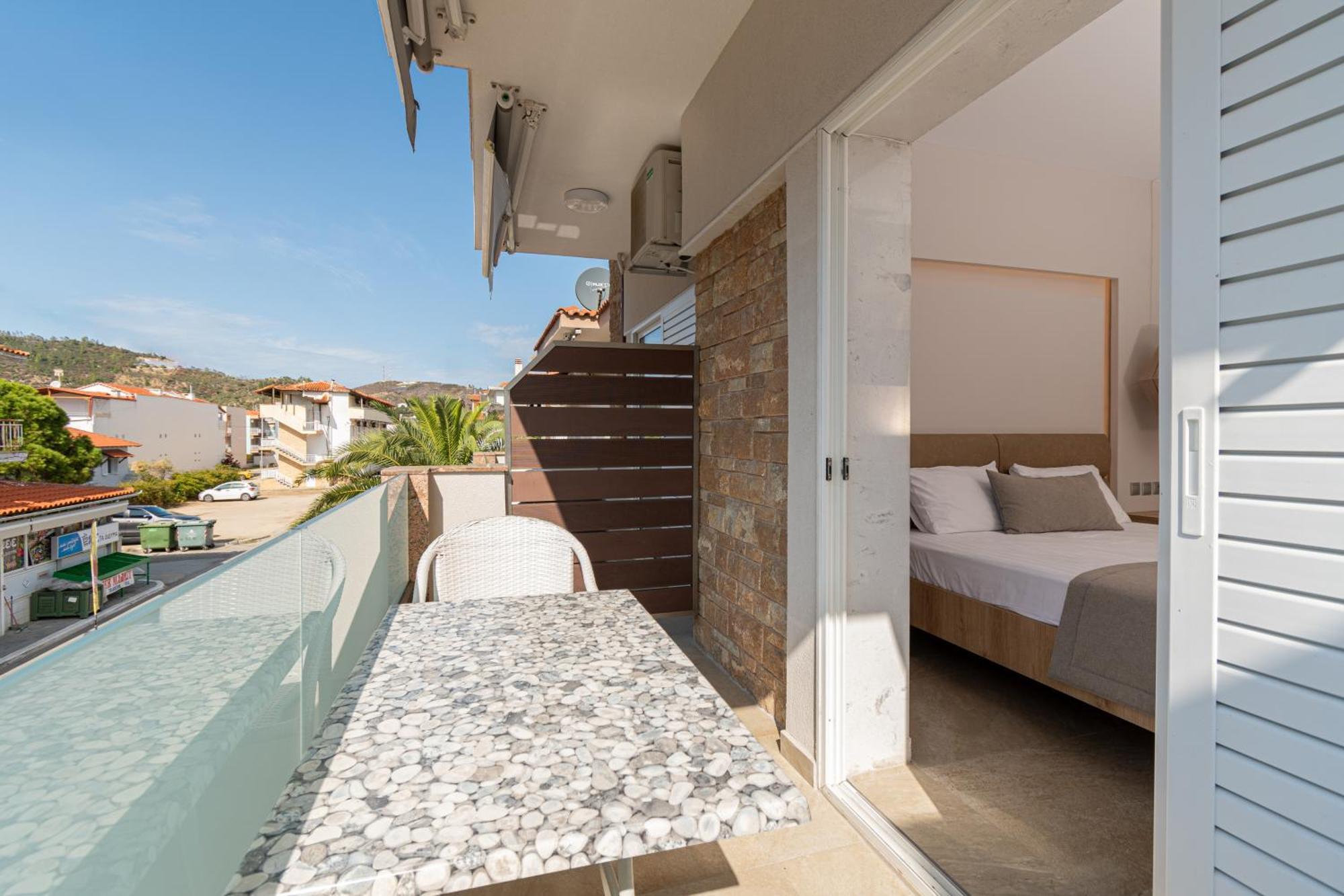 Villa Zoe On The Beach Sarti Exterior photo