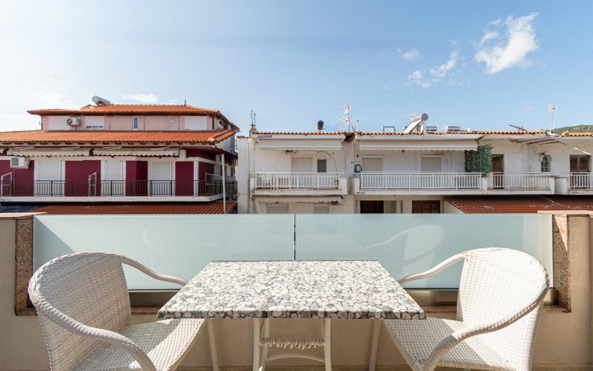 Villa Zoe On The Beach Sarti Exterior photo