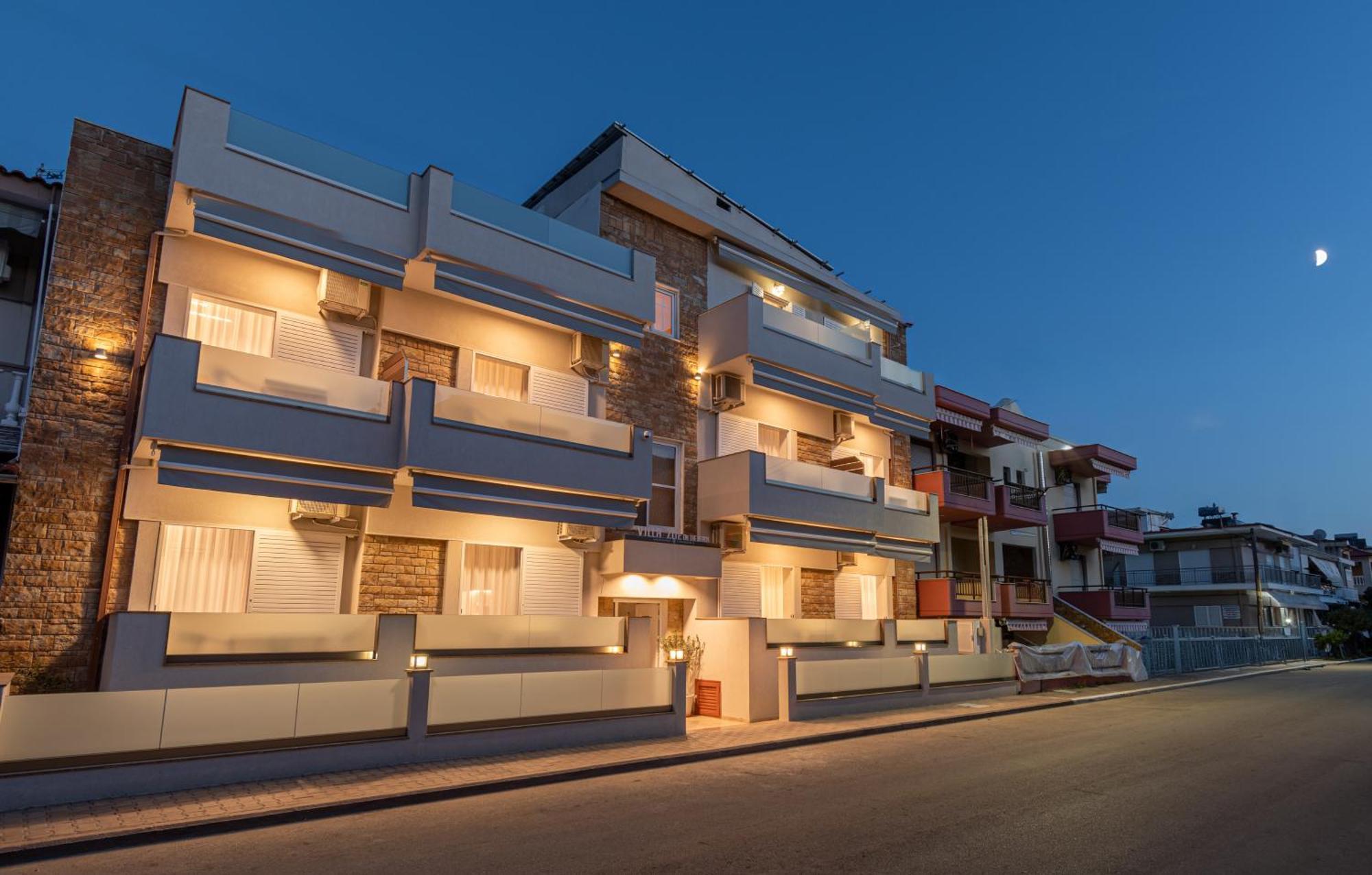 Villa Zoe On The Beach Sarti Exterior photo