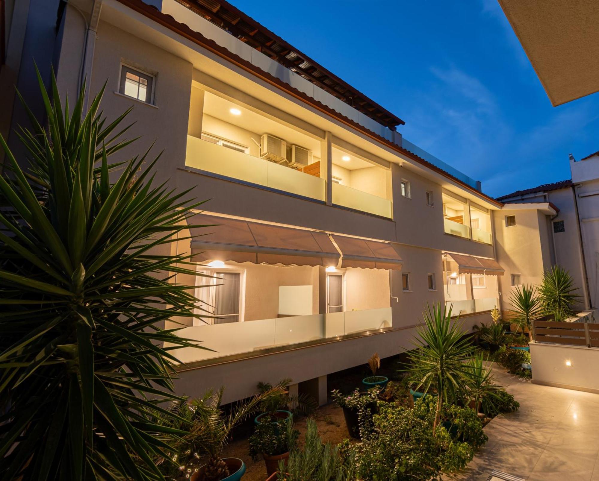Villa Zoe On The Beach Sarti Exterior photo